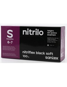 Guantes Nitrilo Negro
