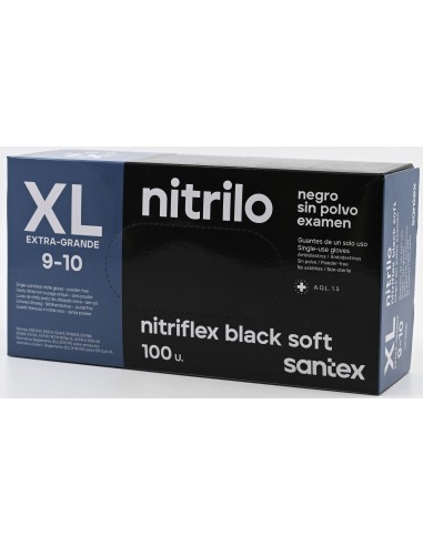 Guantes Nitrilo Negro