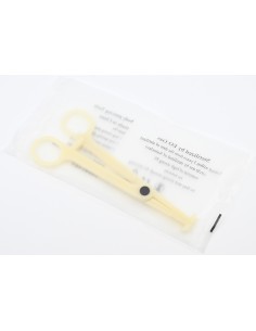 Pinza esterilizada desechable