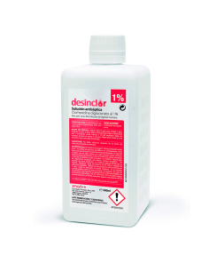 Desinclor - Solución Clorhexidina 1% 500 ml